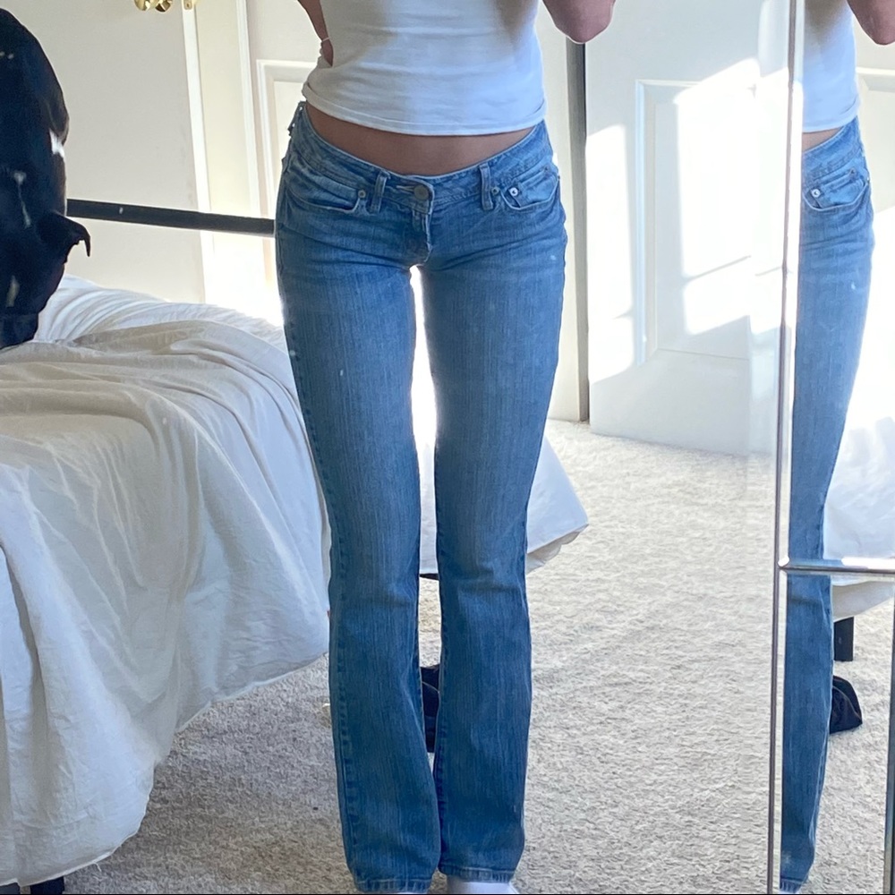 Vintage Aeropostale low rise boot cut jeans